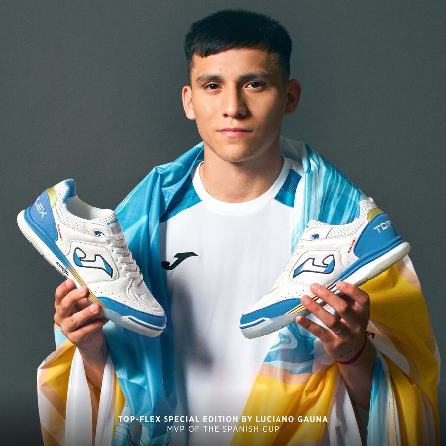 TOP FLEX REBOUND 2562 BLANCO Hvit/Lyseblå Limited Edition